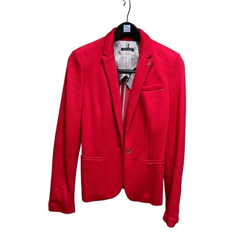 🌟Tommy Hilfiger 🌟Red Blazer